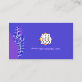 PurBLuE-Visitekaartje Visitekaartje (Achterkant)