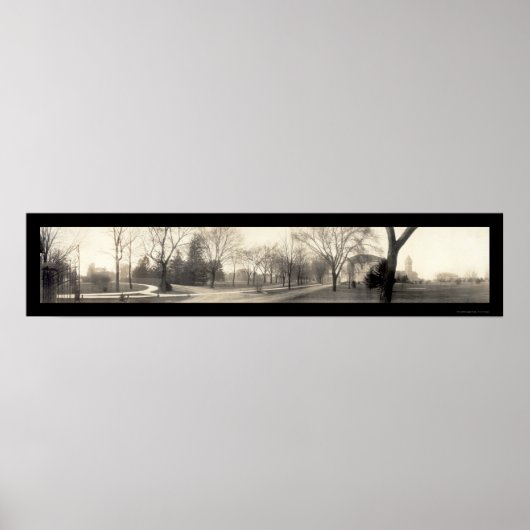 Purdue Lafayette in Foto 1910 Poster (Voorkant)