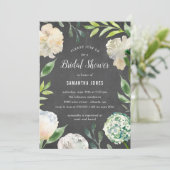 Pure Beauté nuptiale Invitation douche (Debout devant)