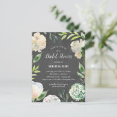 Pure Beauté nuptiale Invitation douche (Debout devant)