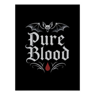 Pure Blood Gothic Perfect Poster