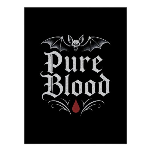 Pure Blood Gothic Perfect Poster (Voorkant)