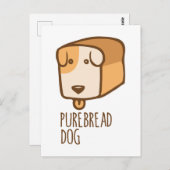 Pure-Bread Dog Briefkaart (Voorkant / Achterkant)