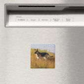 Pure Bred German Shepherd'une photo sur Magnet (In Situ (Lave-vaisselle))