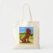 Pure Bred Irish Setter Dog Canvas tas (Voorkant)