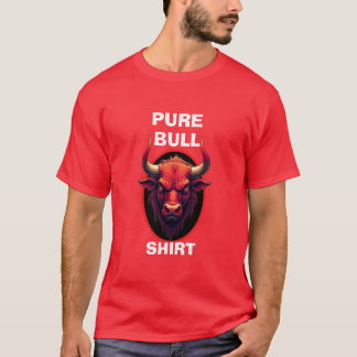 Pure Bull Shirt vintage Klassieke novelty