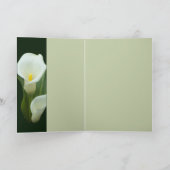 Pure Calla Kaart (Binnen)