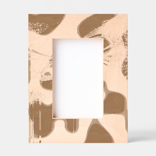 "Pure Contemporary" (4 x6 Portrait) Engraved Frame Gegraveerde Lijstjes (Voorkant)