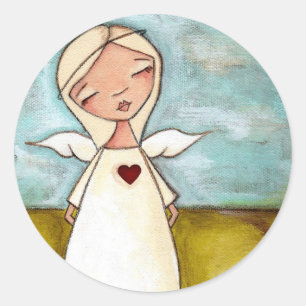 Pure du coeur - Stickers Angel