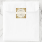 Pure Étiquette orné de miel local avec dégradé d'o (Sac)