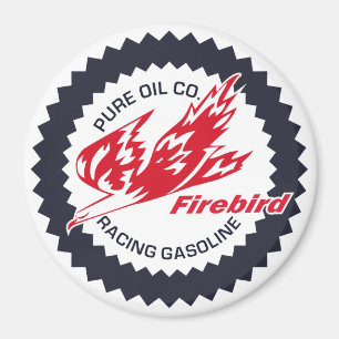 Pure Firebird Racing Gasoline -teken Magneet