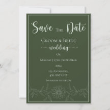 Pure gelukzaligheid: Daisy Flower Wedding Save The