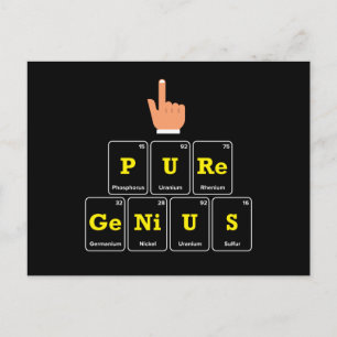 Pure Genius Briefkaart