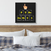 Pure Genius Canvas Afdruk (Insitu (Slaapkamer))