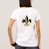 Pure Gold Fleur de Lis T-shirt (Achterkant)