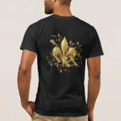 Pure Gold Fleur de Lis T-shirt (Achterkant)
