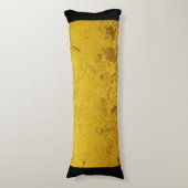 PURE GOLD LEAF Patroon + jouw tekst / foto Lichaamskussen (Voorkant Verticaal)