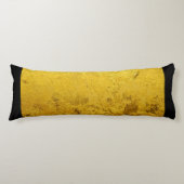 PURE GOLD LEAF Patroon + jouw tekst / foto Lichaamskussen (Voorkant)