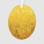 PURE GOLD-patroon / goudblad Ornament (voorkant)