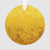PURE GOLD-patroon / goudblad Ornament (voorkant)