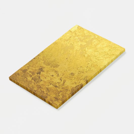 PURE GOLD-patroon / goudblad Post-it® Notes (Schuin)