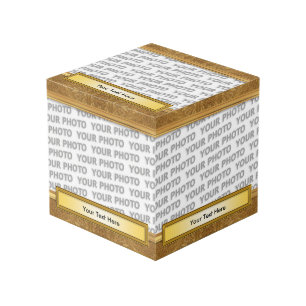 Pure Golden Photo Lijst III + uw foto en tekst