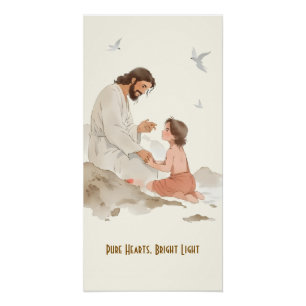 Pure Hearts Bright Light Perfect Poster