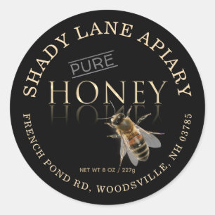 PURE Honey Label met Honingbij Black Gold Reflect