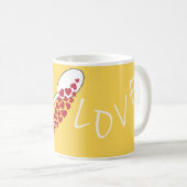 Pure Impossimals® - Geel van geel Koffiemok (Voorkant rechts)