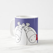 Pure Impossimals® - Perfect Paars Koffiemok (Voorkant links)