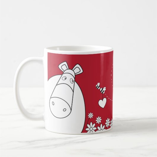 Pure Impossimals® - Romantic Red Koffiemok (Links)