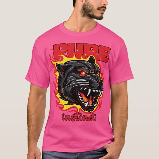 Pure Instinct Panther T-Shirt (Devant)