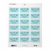 Pure Joy-Adresetiketten Etiket (Full Sheet)
