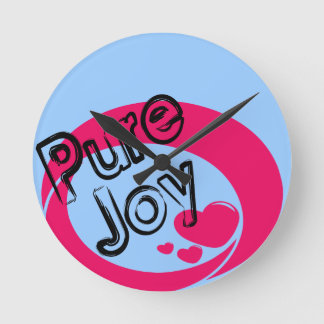 Pure Joy Clock Ronde Klok