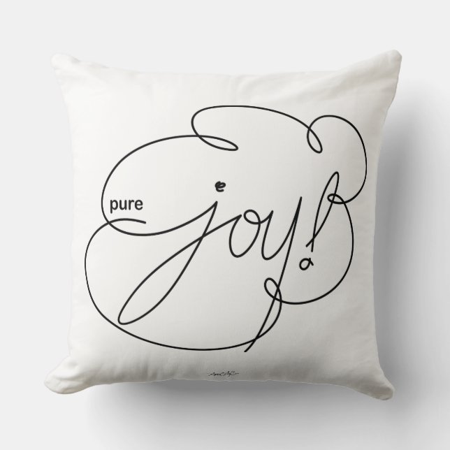 pure JOY - Vette wolken Kussen (Voorkant)