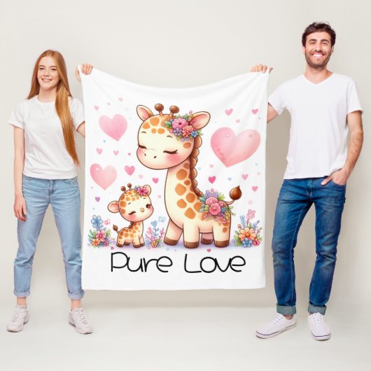 Pure Love Fleece Deken (In situ)