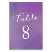 Pure Love Table Numéro Cartes / Violet (Par défaut)