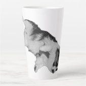 Pure ontspanning latte mok (Voorkant)