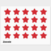 Pure Red Ster Sticker (Vel)