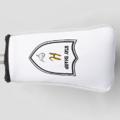 Pure Swing – Minimal Golf Motivation Collection Golfheadcover (Voorkant)