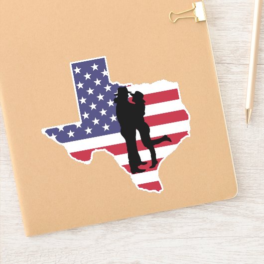 Pure Texan Sticker (Notitieboek)