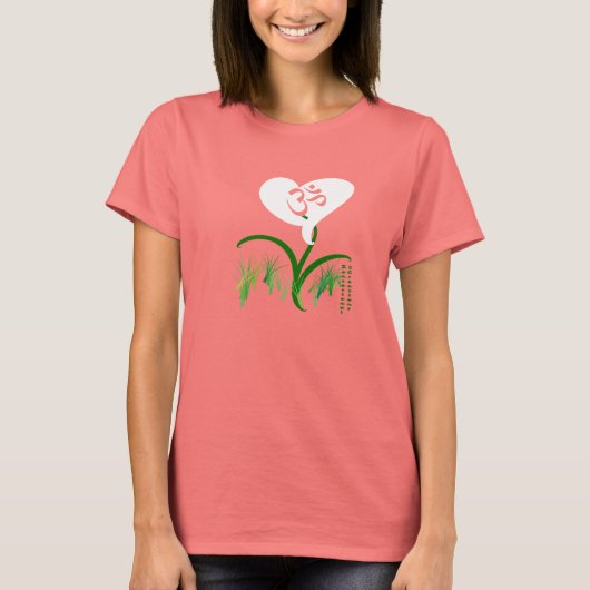 Pure White Anahata T-shirt (Voorkant)