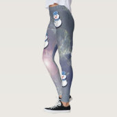 Pure White Snowman Leggings (Links)