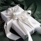 Pure witte vaste kleuren lint