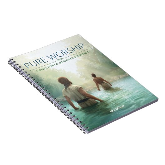 Pure Worship 2025 Convention JW Custom Notitieboek (Rechterzijde)