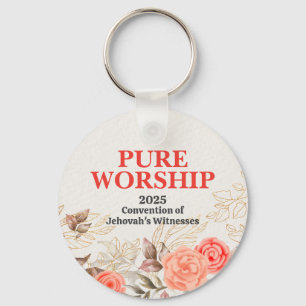 Pure Worship 2025 Convention JW Gifts Sleutelhanger