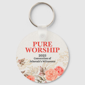 Pure Worship 2025 Convention JW Gifts Sleutelhanger