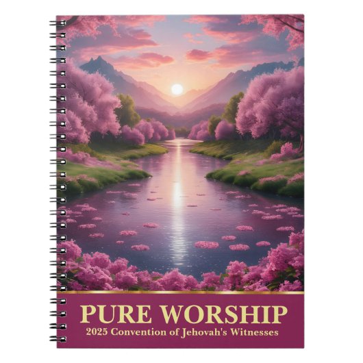 Pure Worship JW Convention 2025 Gifts Spiral Notitieboek (Voorkant)