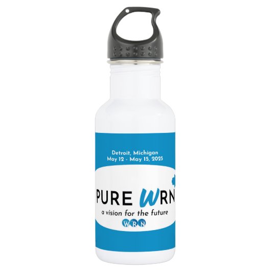 PURE WRN Waterbottle Waterfles (Voorkant)