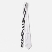Pure Zebra Stropdas (Achterkant)